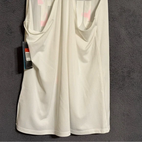NWT Nike White Athletic DRI-FIT Tank Top Size Large - Picture 8 of 14